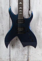 BC Rich Rich "B" Legacy with Tone-Pros Solid Body Electric Guitar Ultraviolet