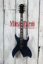 BC Rich Rich "B" Legacy with Tone-Pros Solid Body Electric Guitar Ultraviolet