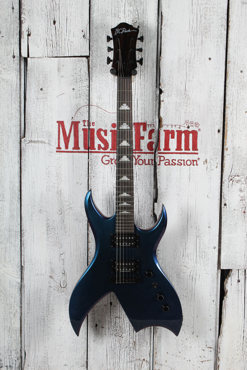 BC Rich Rich "B" Legacy with Tone-Pros Solid Body Electric Guitar Ultraviolet