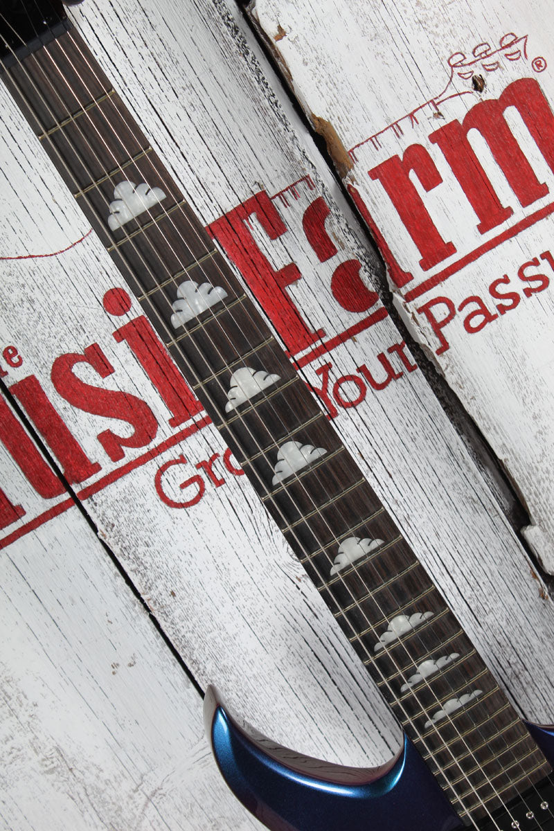 BC Rich Rich "B" Legacy with Tone-Pros Solid Body Electric Guitar Ultraviolet