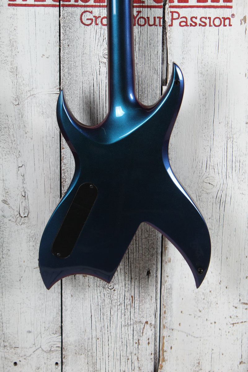 BC Rich Rich "B" Legacy with Tone-Pros Solid Body Electric Guitar Ultraviolet