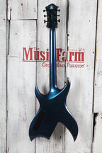 BC Rich Rich "B" Legacy with Tone-Pros Solid Body Electric Guitar Ultraviolet