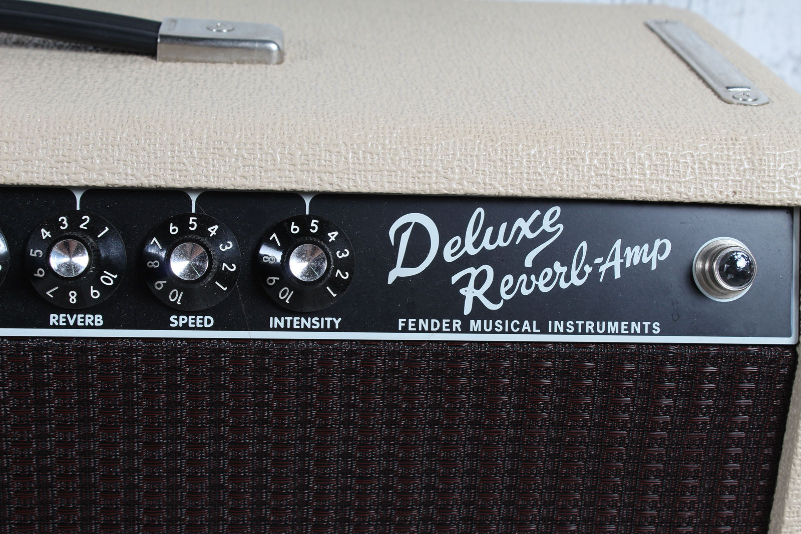 Fender 2022 Tone Master Deluxe Reverb Blonde Electric Guitar Combo Amplifier
