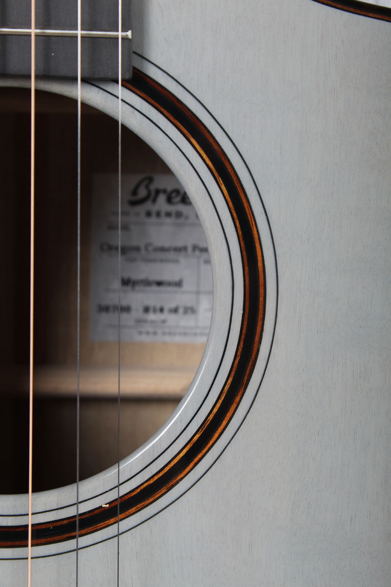 Breedlove Oregon Concert Permafrost CE LTD Acoustic Electric Guitar #14 of 25