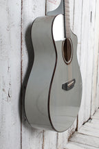 Breedlove Oregon Concert Permafrost CE LTD Acoustic Electric Guitar #14 of 25