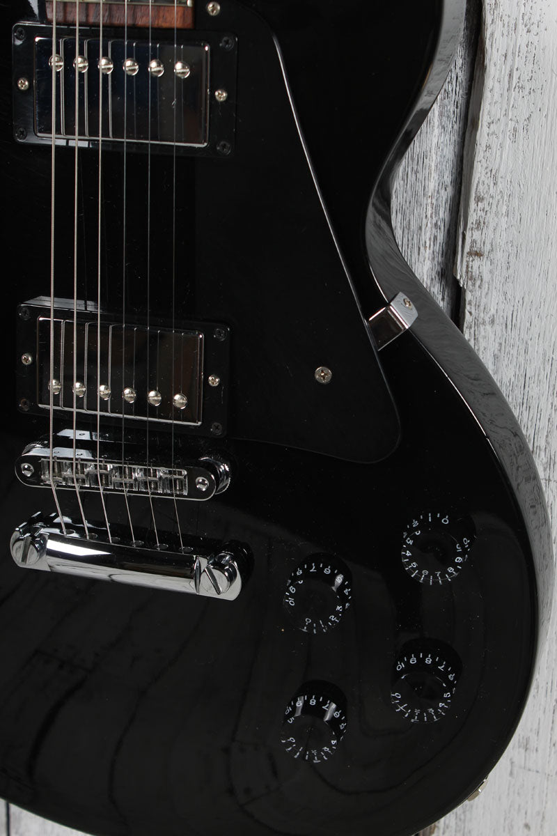 Gibson 2008 Les Paul Studio Electric Guitar Ebony Finish with Hardshell Case