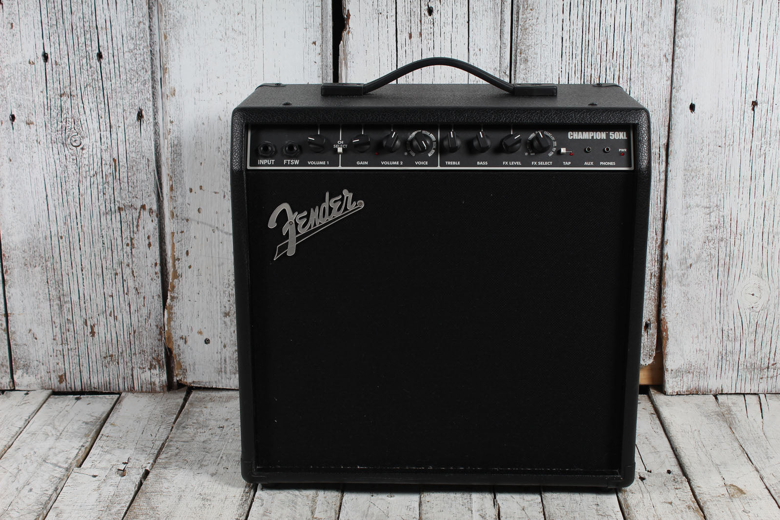 Fender 2020 Champion 50XL Electric Guitar Combo Amplifier 2 Channel 50 Watt 1x12 Amp
