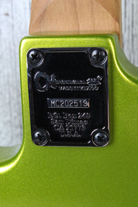 Charvel Pro-Mod San Dimas Bass PJ IV 4 String Electric Bass Guitar Lime Green