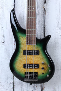 Jackson JS Series Spectra Bass JS3QV 5 String Electric Bass Guitar Alien Burst