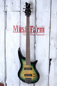 Jackson JS Series Spectra Bass JS3QV 5 String Electric Bass Guitar Alien Burst