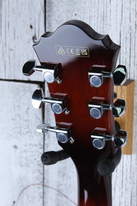 Ibanez AE160 Acoustic Electric Guitar Solid Spruce Top Vintage Mahogany Sunburst