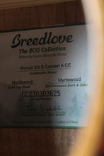 Load image into Gallery viewer, Breedlove Exotic S Concert Amber CE Acoustic Electric Guitar Amber Burst
