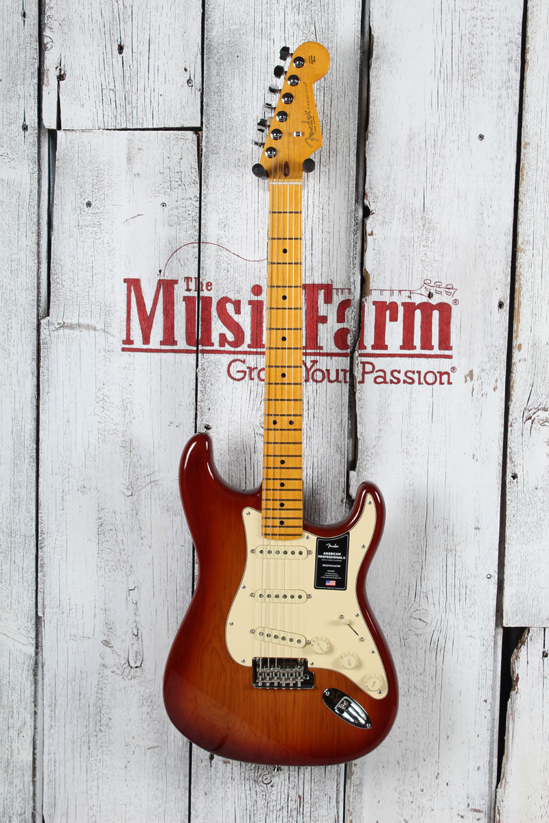 Fender American Professional II Stratocaster Electric Guitar with Hardshell Case