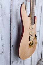 Load image into Gallery viewer, Ibanez Standard SEW761FM Electric Guitar Flame Maple Top Natural Flat Finish