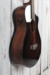 Breedlove Wildwood Pro Concertina Suede CE Acoustic Electric Guitar with Gig Bag