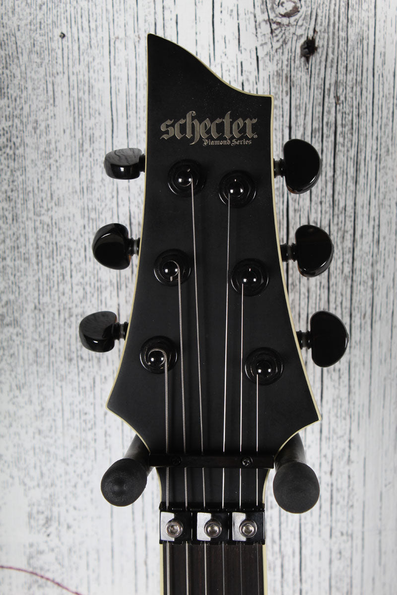 Schecter C-1 S HT SLS Elite "Evil Twin" Electric Guitar Satin Black Finish