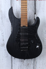 Load image into Gallery viewer, ESP LTD SN-1000 FR Solid Body Electric Guitar Swamp Ash Body Black Blast Finish