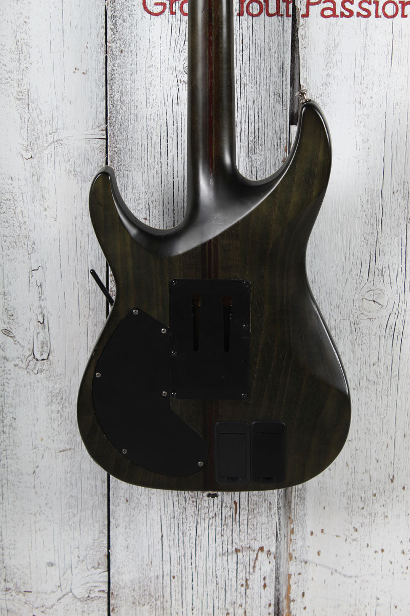 Schecter C-1 S HT SLS Elite "Evil Twin" Electric Guitar Satin Black Finish