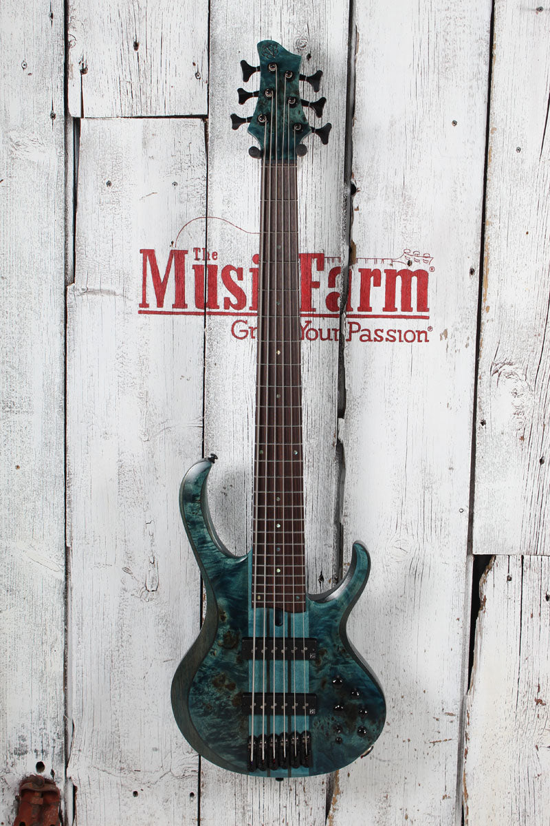 Ibanez BTB946 Bass 6 String Electric Bass Guitar Cosmic Blue Low Gloss