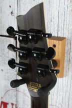 Schecter C-1 S HT SLS Elite "Evil Twin" Electric Guitar Satin Black Finish