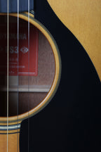 Yamaha Red Label FS3 Concert Body Acoustic Guitar with Hard Gig Bag