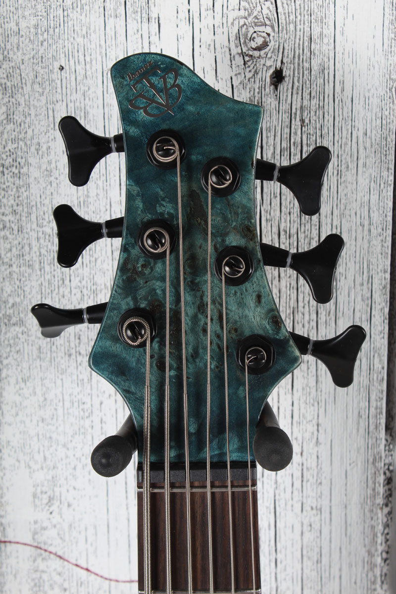 Ibanez BTB946 Bass 6 String Electric Bass Guitar Cosmic Blue Low Gloss