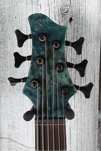 Ibanez BTB946 Bass 6 String Electric Bass Guitar Cosmic Blue Low Gloss
