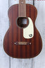 Jim Dandy Parlor Acoustic Guitar 24 Inch Scale Frontier Stain Finish