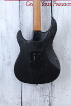 Load image into Gallery viewer, ESP LTD SN-1000 FR Solid Body Electric Guitar Swamp Ash Body Black Blast Finish