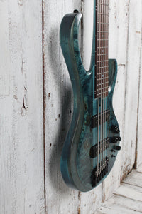 Ibanez BTB946 Bass 6 String Electric Bass Guitar Cosmic Blue Low Gloss