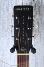 Jim Dandy Parlor Acoustic Guitar 24 Inch Scale Frontier Stain Finish