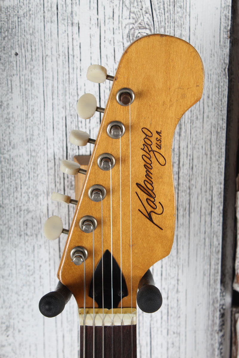 Kalamazoo Vintage 1960s KG-1 Electric Guitar Fire Red Made in the USA