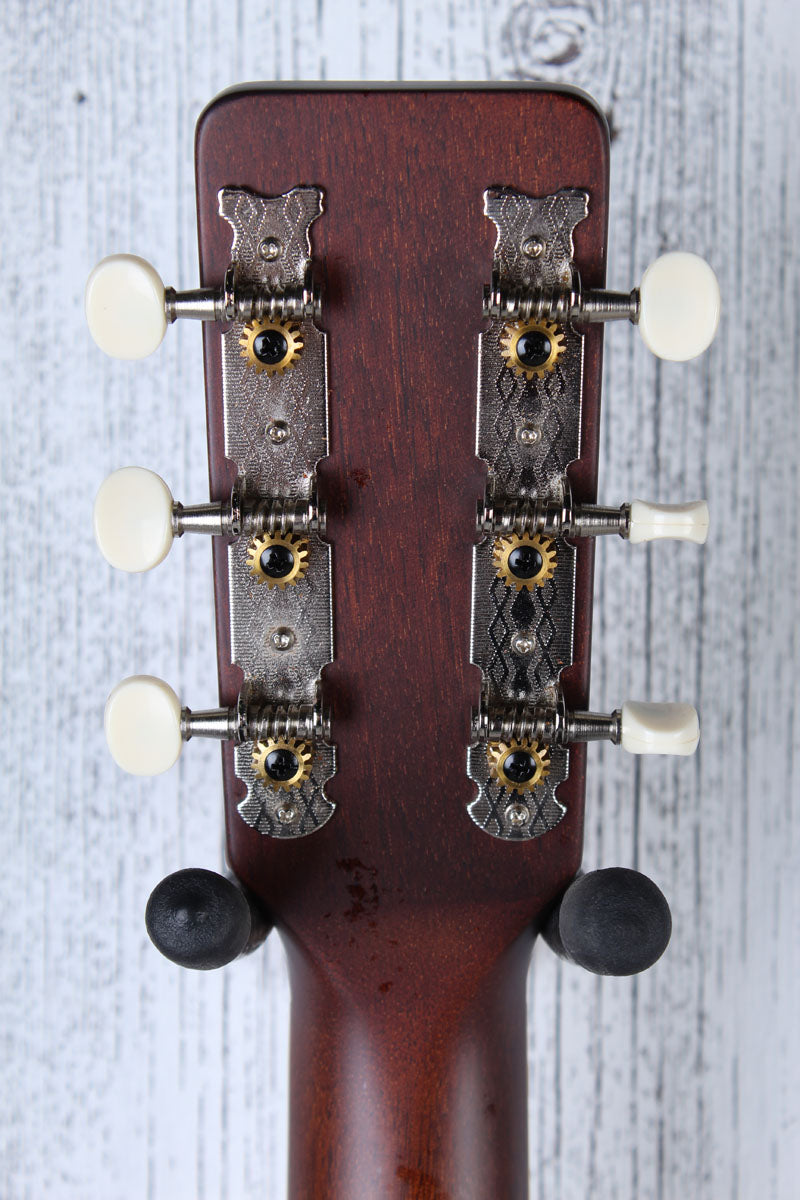 Jim Dandy Parlor Acoustic Guitar 24 Inch Scale Frontier Stain Finish
