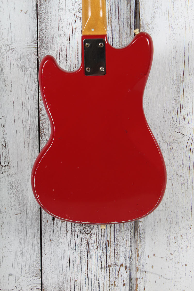 Kalamazoo Vintage 1960s KG-1 Electric Guitar Fire Red Made in the USA
