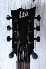 Load image into Gallery viewer, ESP LTD EC-200DX Solid Body Electric Guitar Flame Maple Top Charcoal Burst