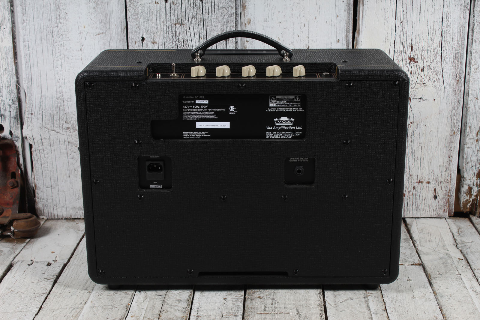 Vox AC10C1 Custom Electric Guitar Combo Amplifier 10W 1 x 10 Tube Amp