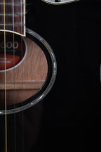 Yamaha APX Series APX600 Thinline Cutaway Acoustic Electric Guitar Black Finish