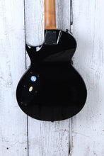 Load image into Gallery viewer, ESP LTD EC-200DX Solid Body Electric Guitar Flame Maple Top Charcoal Burst