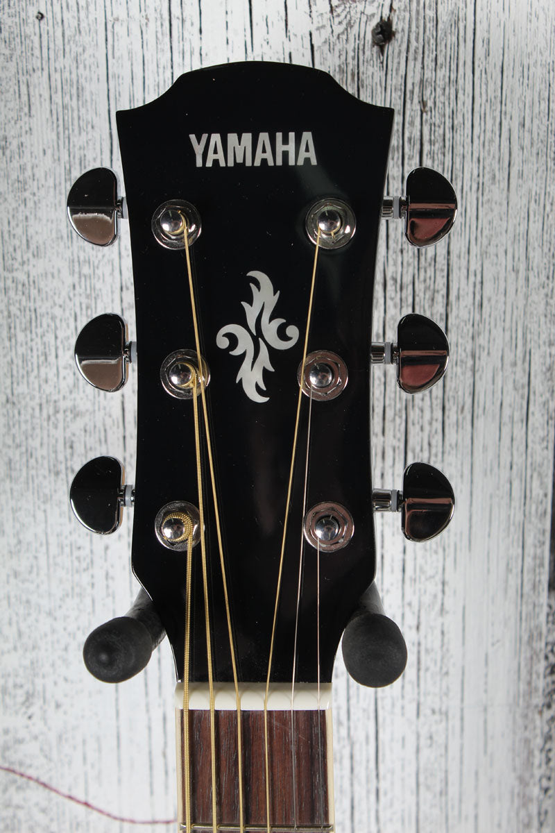 Yamaha APX Series APX600 Thinline Cutaway Acoustic Electric Guitar Black Finish