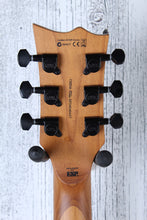 Load image into Gallery viewer, ESP LTD EC-200DX Solid Body Electric Guitar Flame Maple Top Charcoal Burst