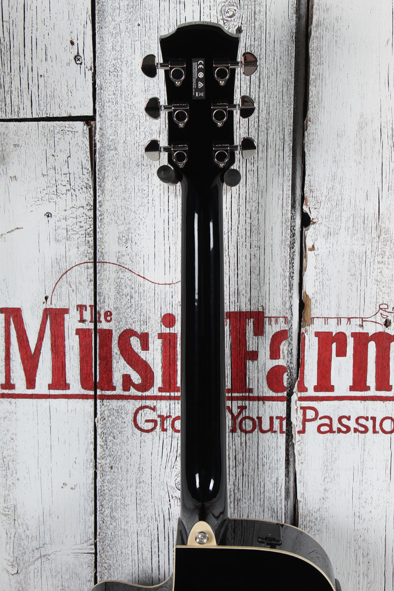 Yamaha APX Series APX600 Thinline Cutaway Acoustic Electric Guitar Black Finish