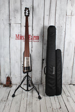 Load image into Gallery viewer, Ibanez UB804 Upright Bass 4 String Electric Bass Guitar with Gig Bag and Stand