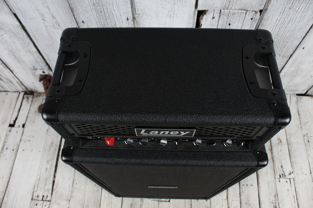 Laney IronHeart IRF-Dual Top Guitar Amplifier Head with GS212FE 2x12 Amp Cabinet