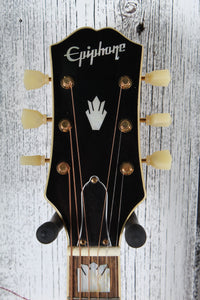 Epiphone J-200 Super Jumbo Acoustic Electric Guitar Aged Antique Natural Gloss