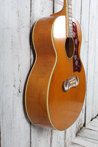 Epiphone J-200 Super Jumbo Acoustic Electric Guitar Aged Antique Natural Gloss