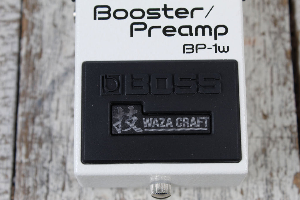 Boss Waza Craft BP-1W Booster / Preamp Pedal Electric Guitar Effects Pedal