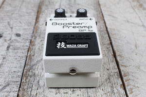 Boss Waza Craft BP-1W Booster / Preamp Pedal Electric Guitar Effects Pedal
