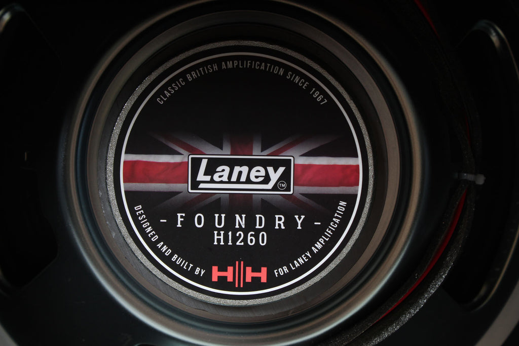 Laney IronHeart IRF-Dual Top Guitar Amplifier Head with GS212FE 2x12 Amp Cabinet