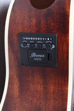 Load image into Gallery viewer, Ibanez AE140 Acoustic Electric Guitar Weathered Black Open Pore Finish