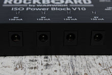 Load image into Gallery viewer, RockBoard RBO POW BLOCK ISO 10 v2 Power Block Guitar Effects Multi Power Supply
